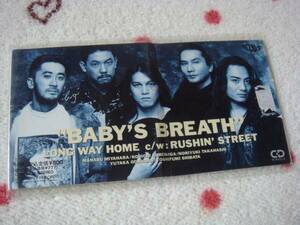 BABY'S BREATH LONG WAY HOME ♪RUSHIN' STREET 8cmシングルCD