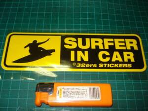 ＳＵＲＦＥＲ　ＩＮ　ＣＡＲのステッカーＳサイズ！