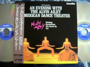 【帯LD】アルビンエイリーアメリカンダンスシアター(SM085-3398パイオニア1986年AN EVENING WITH THE ALVIN AILEY AMERICAN DANCE THEATER)