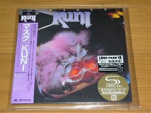 帯付　紙ジャケ　限定　KUNI / マスク