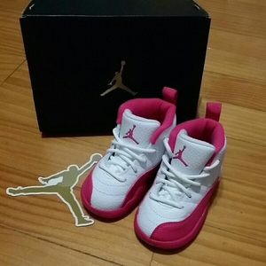 AJ12*9cm* birth festival *JORDAN12 RETRO GT baby Jordan 12* pink 