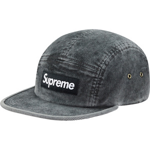 希少★新品本物【BLACK】★Corduroy Camp Cap コーデュロイ キャンプキャップ 正規店購入 限定品 レアモデル Supreme 2016S/S