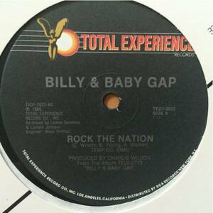 12' Billy & baby gap-Rock the nation