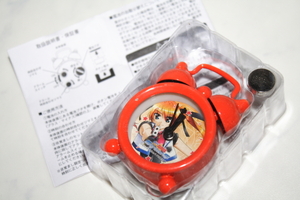  Magical Girl Lyrical Nanoha alarm .... clock Mini size * search mascot figure 