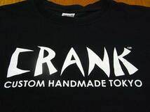 激レア　CRANK クランク　Tシャツ　Sサイズ　ブラック　メッセンジャー バッグ　ZAKKPAC　FREIGHT BAGGAGE_画像3