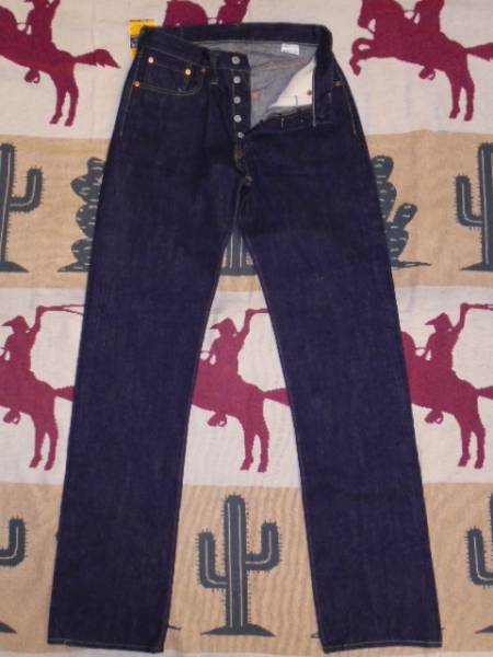  Восток Buzz Rickson's M43023A W30 кожа patch джинсы 