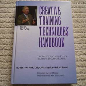 ★新品 送料無料 即決 『研修テクニックハンドブック』英語版 コーチ&講師&人事担当者&キャリアカウンセラー&ファシリテーター向け