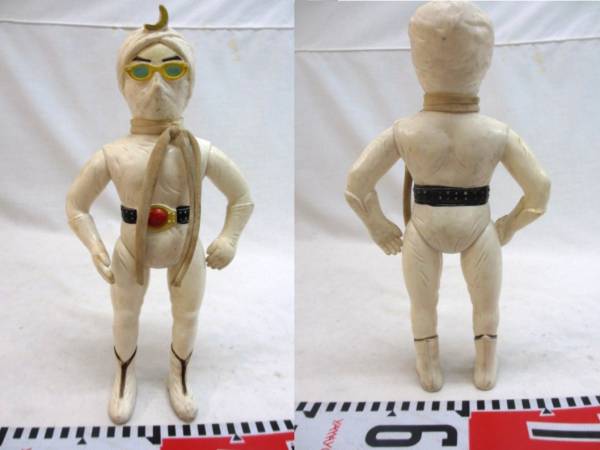 【中古品】月光仮面　当時物　フィギュア　ソフビ　ポピー 2025年最新】月光仮面 ソフビの人気アイテム - メルカリ
