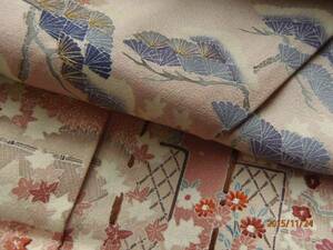 Art hand Auction R Künstlerarbeit Handgemaltes Yuzen ◆ Chaya Tsuji Stickerei Farbverlauf Tomesode ◆ Temporäres Muster 2031, Mode, Damen-Kimono, Kimono, Tomesode