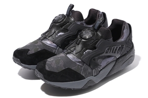 BAPE x PUMA DISC BLAZE US8 26cm 黒 エイプ ディスクブレイズ