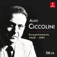 チッコリーニ　ＥＭＩ１９５０－１９９１年録音全集５６ＣＤ。
