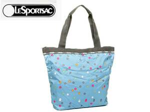 ♪新品・値下げ♪LeSportsac 3247 HAILEY TOTE ♪D604 LITHO DOT BLUE♪