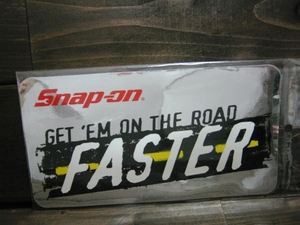 Snap-on スナップオン ステッカー FASTER アメリカ シール