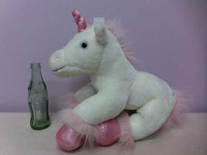 ユニコーン build a bear ぬいぐるみ 人形 ファンシー ビンテージ 高さ34cm◆Unicorn Stuffed Animal Plush 検索ペガサス マイリトルポニー