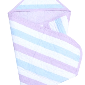 送料無料【新品 】カラフル パシーマ 日本製 おくるみ ブルー