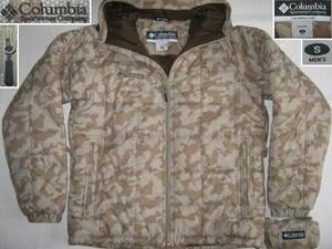 ★古着 Columbia KHUMBU GLACIER JACKET コロンビア キュンブーグレイシャージャケット S ブリティッシュタンカモ 迷彩柄 カモフラ 中綿★