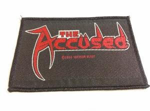 the Accused embroidery patch badge nuclear blast / d.r.i. cro-mags leeway ludichrist