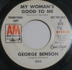 George Benson - My Woman's Good To Me ■ northern soul 45