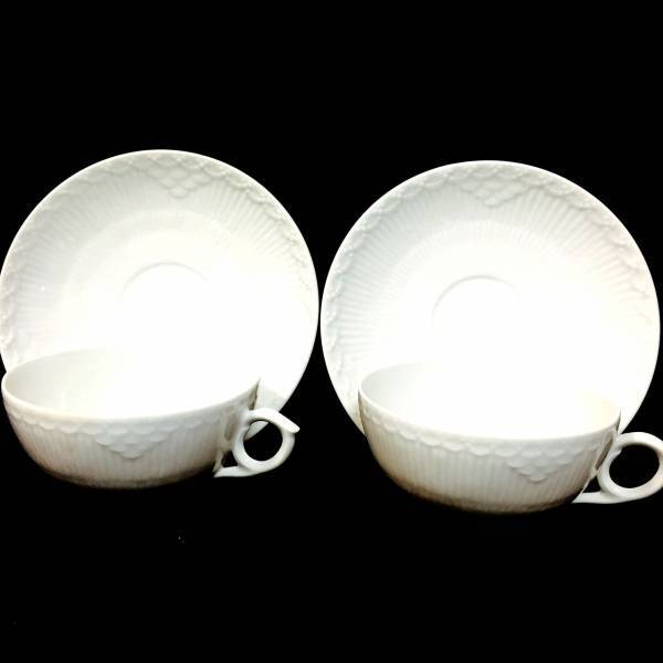 美品Royalcopenhagenロイヤルコペンハーゲンカップ&ソーサー2客