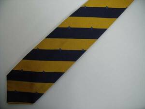  новый товар * бренд галстук * Burberry * Burberry * рыцарь Logo * темно-синий × orange оттенок золота * бесплатная доставка!!