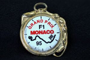 ☆ F1 GP ピンバッジ MONAKO GP rcitys 95モナコグランプリ StopWatch benetton ミハエルシューマッハ ベネトン