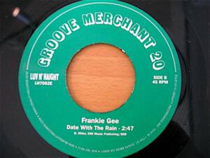 45★Frankie Gee「Date With The Rain」 Lois Johnson 7inch, EP、Funk, Soul