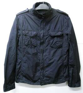 ワイズ×ASPESI：ポリエステル ブルゾン 濃紺（ヨウジ アーカイブ Y's for Men Yohji Yamamoto jacket