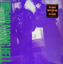 $ RUN DMC / RAISING HELL (PRO-1217) CUT盤LP WALK THIS * WAY It's Tricky * Peter Piper CUT盤 折 LP YYY294-3675-8-8