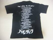 バルザック ツアー バンドTシャツ Mサイズ 黒 全能ナル無数ノ眼ハ死ヲ指サス　半袖　スカル　髑髏 USED 古着 パンクロックメロコア★_画像2