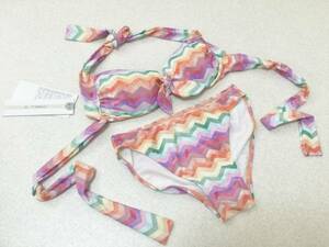  O'Neill * made in Japan * multicolor * halter-neck bikini * swimsuit 9M