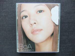 CDアルバム-2　　　BoA　　LOVE＆HONESTY 帯付き　2枚組