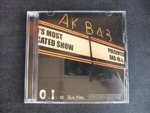 CDアルバム-3　　AKB48　　0と1の闇　帯付き　2枚組