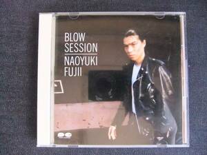 CDアルバム-3　　　　藤井尚之　　BLOW SESSION　　　帯付き