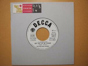 Rolling Stones-Get Off Of My Cloud★伊Juke Box 美品 7”