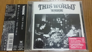 THE PREDATORS■THIS WORLD■初回盤■帯、特典つき新品同様