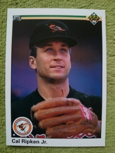 ★ Cal Ripken Jr. Верхняя палуба 1990 #266 MLB Cal Lipken Junior Baltimore Orioles UD
