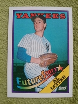 ★RC ルーキー AL LEITER TOPPS 1988 MLB #18 ROOKIE CARD カード NEW YORK YANKEES ニューヨーク・ヤンキース_画像1