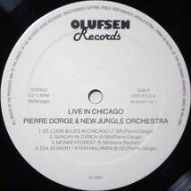 ◆PIERRE DORGE/NEW JUNGLE ORCHESTRA/LIVE IN CHICAGO (DEN LP)_画像2
