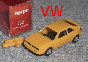 1/87 VW コラード イエロー Corrado ワーゲン