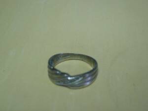  antique SILVER made ring 