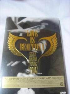  быстрое решение *GLAY ARENA TOUR 2007 LOVE IS BEAUTIFUL*DVD нераспечатанный первый раз 