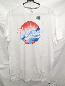 最安値赤字処分超特価!!日本正規品!!新品 VOLCOM SS TEE M/100％オーガニックコットン/#42