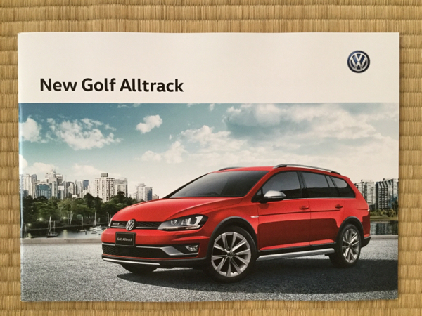 VW Golf alltrack カタログ
