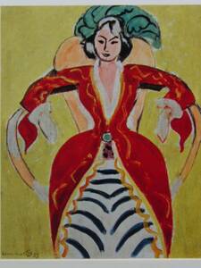 Art hand Auction Henri Matisse, La Frankreich, seltene Kunstbuchgemälde, Ganz neu mit Rahmen, Malerei, Ölgemälde, Porträt