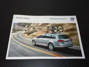 *VW catalog Golf Wagon accessory USA prompt decision!