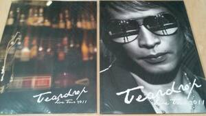 激レア2冊パンフ!INORAN Teardrop Live Tour 2011写真集パンフレットLUNA SEAルナシー