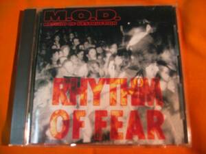 ♪♪♪ M.O.D.『 RHYTHM OF FEAR 』 国内盤 ♪♪♪