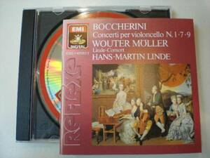 CD　ボッケリーニ　ヴァイオリンチェロ協奏曲　１.７.９.　moller