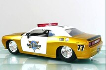 HEAT■JADA TOYS 1/24 2008 DODGE CHALLENGER SRT8 POLICE■ダッジ チャレンジャー A_画像2