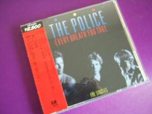 [ быстрое решение ]CD внутренний первый период obi POLICE Police лучший SINGLES~EVERY BREATH YOU TAKE